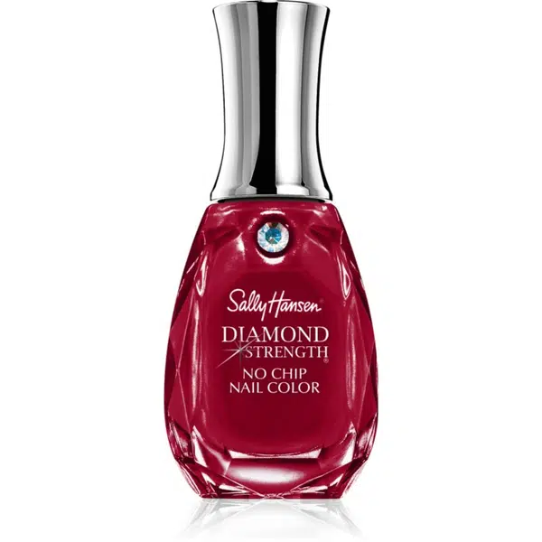 Sally Hansen Diamond Strength No Chip dlouhotrvající lak na nehty odstín Red Velvet 13,3 ml