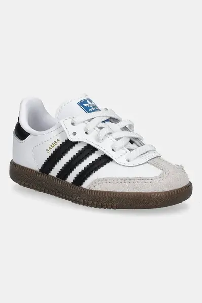 Dětské tenisky adidas Originals SAMBA OG bílá barva, JQ3191