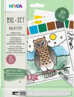 10 omalovánek - zvířátka z lesa