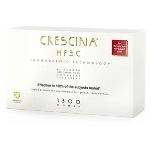 CRESCINA Transdermic Péče na podporu růstu vlasů a proti vypadávání vlasů (stupeň 1300) Ženy 20 x 3,5 ml