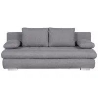 Ti'me ROZKLÁDACÍ POHOVKA, textil, šedá