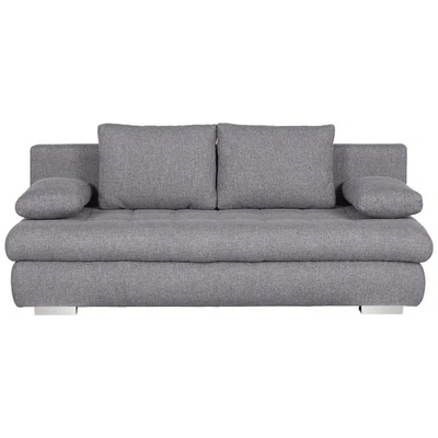 Ti'me ROZKLÁDACÍ POHOVKA, textil, šedá