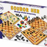 Soubor her - 7 společenských her v krabici