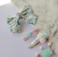Sponky do vlasů UNICORN PASTEL (4 ks)