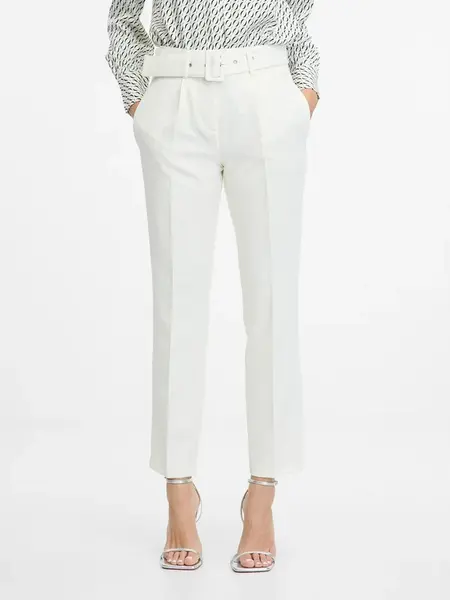Orsay Krémové dámské kalhoty - Dámské