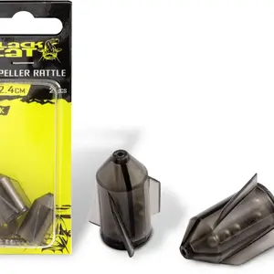 Black cat chrastítka propeller rasseln černá - 3 cm