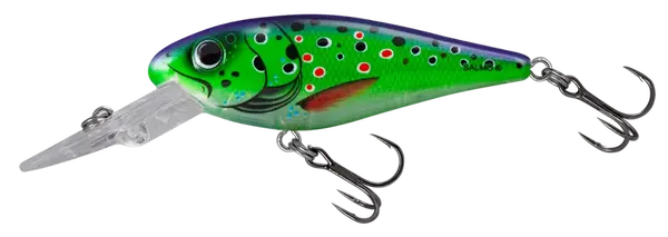 Salmo wobler rattlin executors sdr clear purple trout - 5 cm 5,5 g