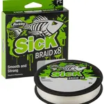 Berkley splétaná šňůra sick braid white 150 m - 0,10 mm 7,5 kg