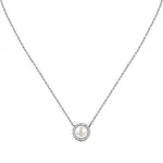 Morellato Elegantní stříbrný náhrdelník s perlou Perla SAER49