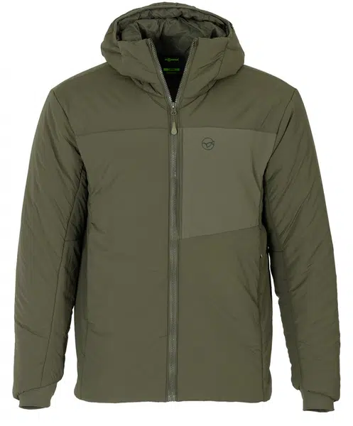 Korda bunda insulated hooded jacket dark olive - xl