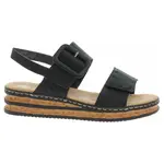 Dámské sandály Rieker 62950-00 schwarz 38