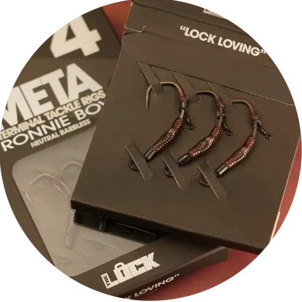 One more cast návazec neutral lock hook ronnie boy barbless - velikost háčku 6