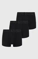 Boxerky Under Armour 3-pack pánské, černá barva