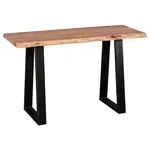 MID.YOU KONZOLOVÝ STOLEK, akácie, barvy akácie, 120/45/75 cm