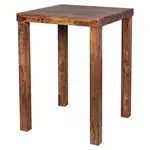 MID.YOU BAROVÝ STŮL, sheesham, 80/110/80 cm