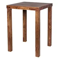 MID.YOU BAROVÝ STŮL, sheesham, 80/110/80 cm