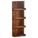 MID.YOU NÁSTĚNNÝ REGÁL, sheesham, 30/80/10 cm