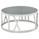 MID.YOU KONFERENČNÍ STOLEK, barvy stříbra, 60/60/30 cm
