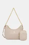 Kabelka Liu Jo béžová barva, AF5180.E0077