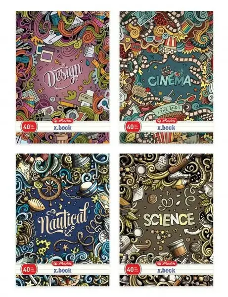 Sešit A4/40 čtverečkovaný