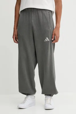 Bavlněné tepláky adidas All SZN pánské, šedá barva, JL6524