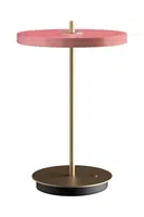 Bezdrátová stolní LED lampa Umage Asteria Move 30,6 cm růžová barva