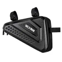 Cestovní brašna WILDMAN pod rám kola se zipem 2,5 l ES19 černá