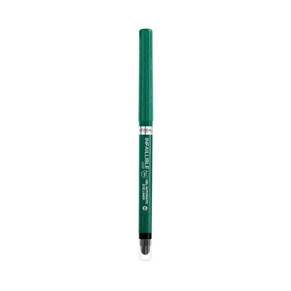 L'Oréal Paris Gelová voděodolná tužka na oči Infaillible (Gel Automatic Eye Liner) 5 g Green