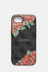 Obal na telefon Guess iPhone 16e černá barva, GUHMPSE4P4ROPEMCK