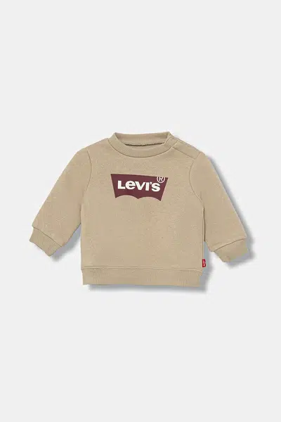 Kojenecká mikina Levi's modrá barva, s potiskem