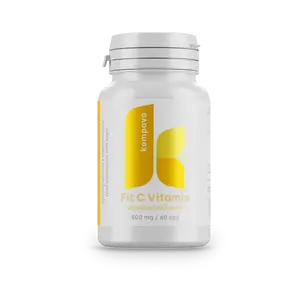 KOMPAVA Fit C Vitamín 500 mg/60 kps
