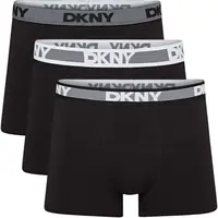 DKNY LOS ANGELES Pánske boxerky, čierna, veľkosť