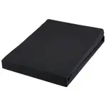 Novel ELASTICKÉ PROSTĚRADLO, žerzej, černá, 120-130/200-220 cm