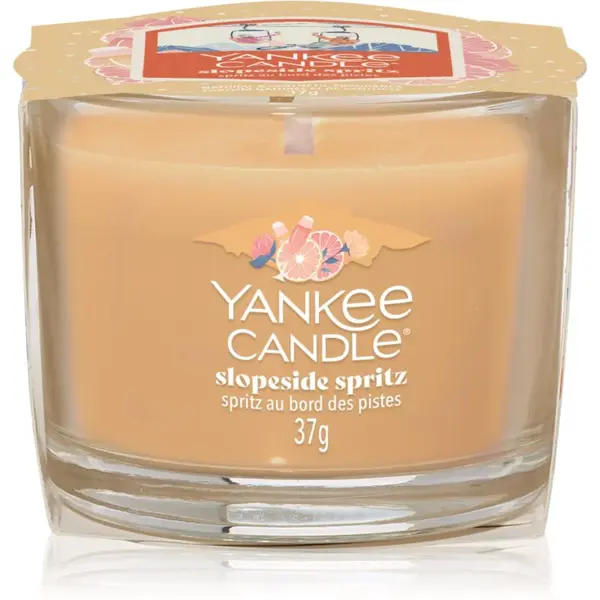 Yankee Candle Slopeside Spritz votívna sviečka glass 37 g