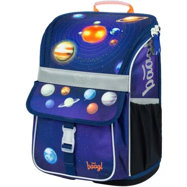 BAAGL ZIPPY PLANÉTY Školská aktovka, modrá, veľkosť