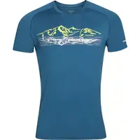 PROGRESS TASMAN Pánske Merino tričko s krátkym rukávom, tmavo modrá, veľkosť XXL