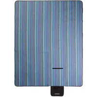 Crossroad PICNIC SOFT ALU 180 Pikniková deka, modrá, veľkosť