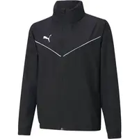 Puma TEAMRISE ALL WEATHER JKT JR Chlapčenská bunda, čierna, veľkosť