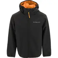 ALPINE PRO GELRO Chlapčenská bunda, čierna, veľkosť 104-110