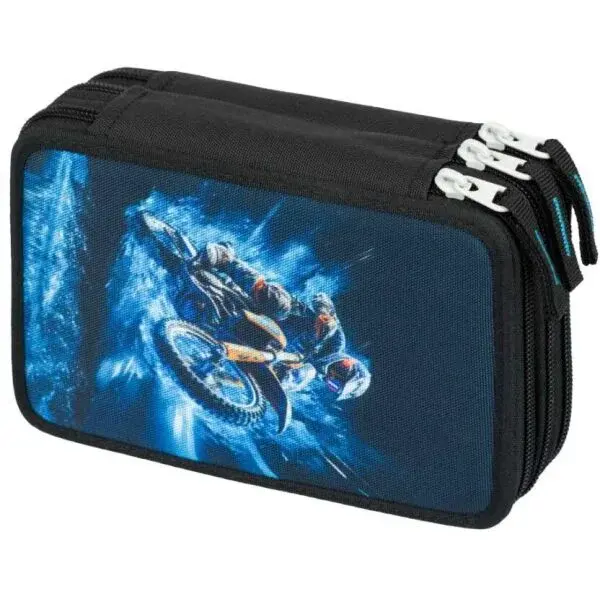 BAAGL MOTORKA Školský peračník, čierna, veľkosť