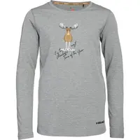 Head KRUMEL Detské tričko s dlhým rukávom, sivá, veľkosť 152-158