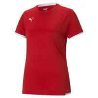 Puma TEAMLIGA JERSEY TEE W Dámske futbalové tričko, červená, veľkosť