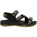 ALPINE PRO CARLUS Pánske sandále, khaki, veľkosť