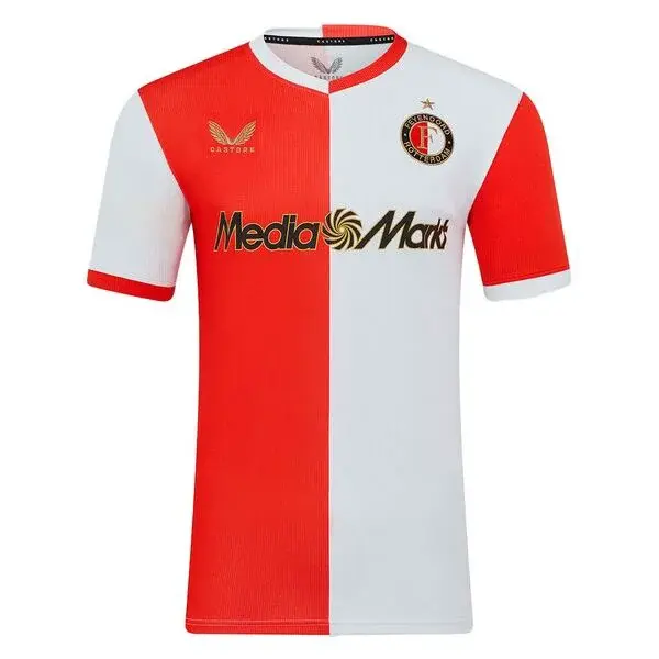 CASTORE FEYENOORD HOME SS Futbalový dres, červená, veľkosť