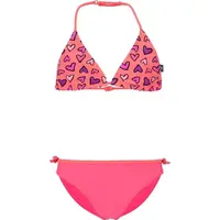 AQUOS AMELA Dievčenské dvojdielne plavky, lososová, veľkosť 128-134