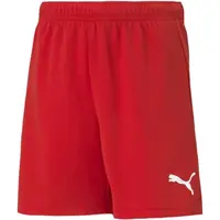 Puma TEAMRISE SHORT JR Juniorské šortky, červená, veľkosť