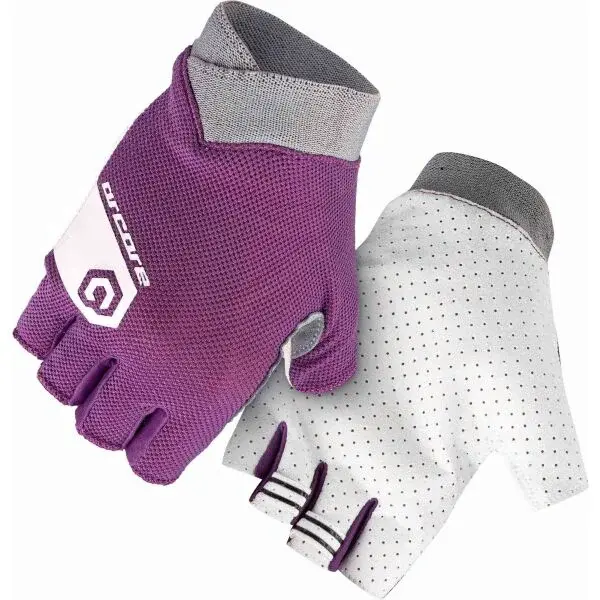 Arcore DRAGE II Dámske cyklistické rukavice, fialová, veľkosť