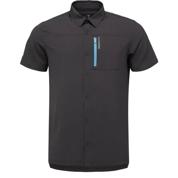 Klimatex IRWIN Pánska motocyklová košeľa, čierna, veľkosť