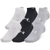 Under Armour ESSENTIAL 6PK LOW Unisex ponožky, čierna, veľkosť L