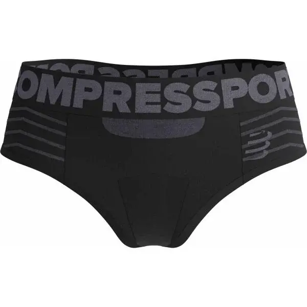 Compressport SEAMLESS BOXER W Dámske funkčné boxerky, čierna, veľkosť